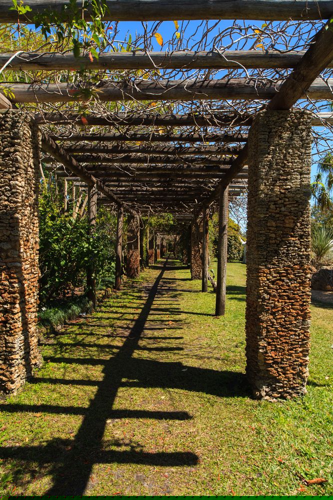 Beautiful view of Fairchild Tropical Botanical Garden