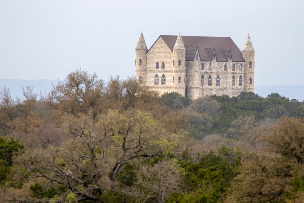 View of Majestic Falkenstein Castle