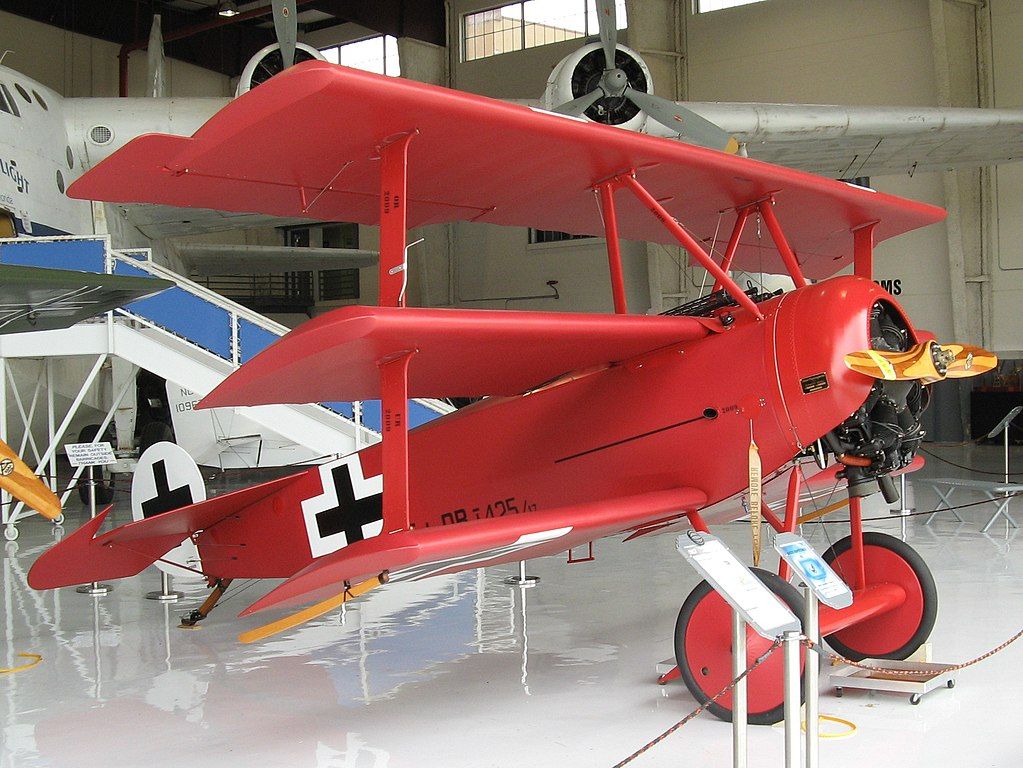 Triplane at Fantasy of Flight Museum