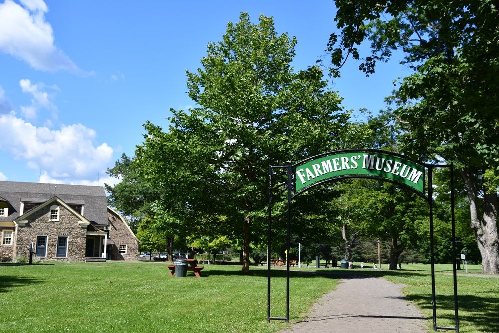 Entrance to Farmers' Museum