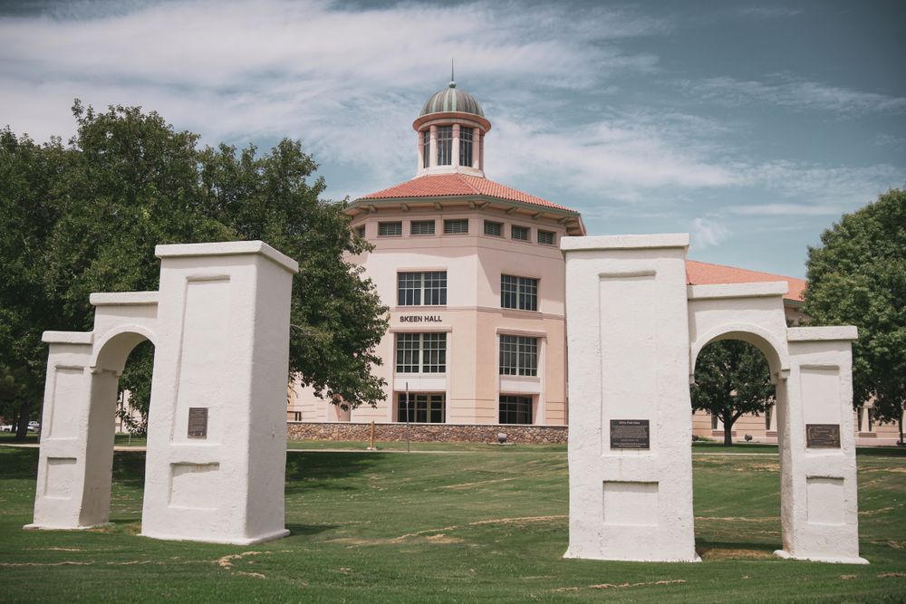 Beautiful buildings at New Mexico State University