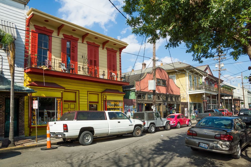 Buildings at Faubourg Marigny