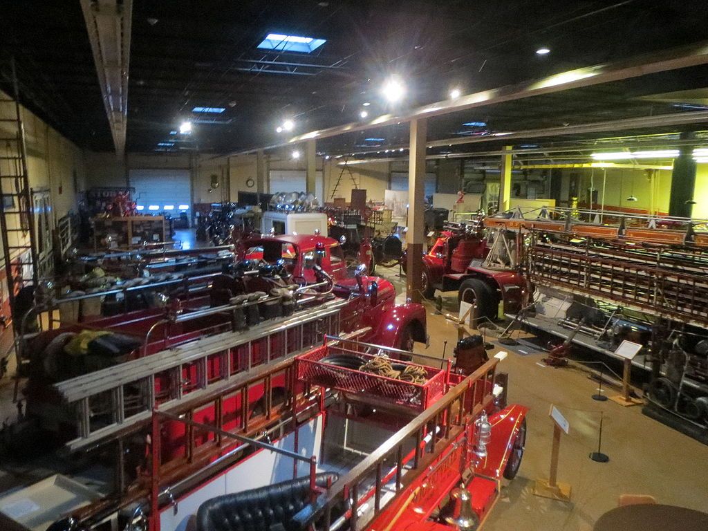 Interior of Maryland’s Largest Fire Museum