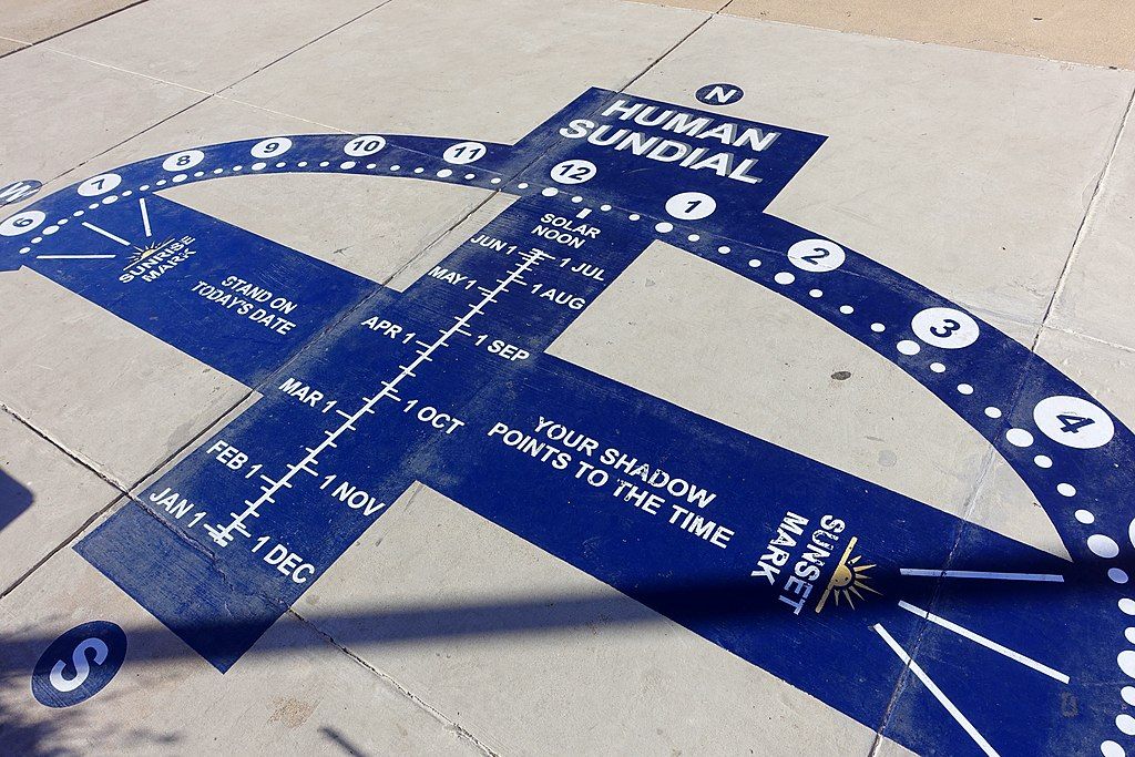 Sundial at Flandrau Science Center and Planetarium