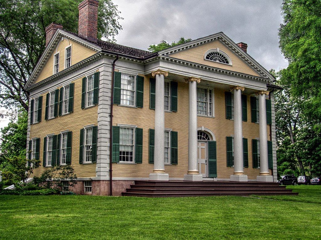 Majestic building of Florence Griswold Museum
