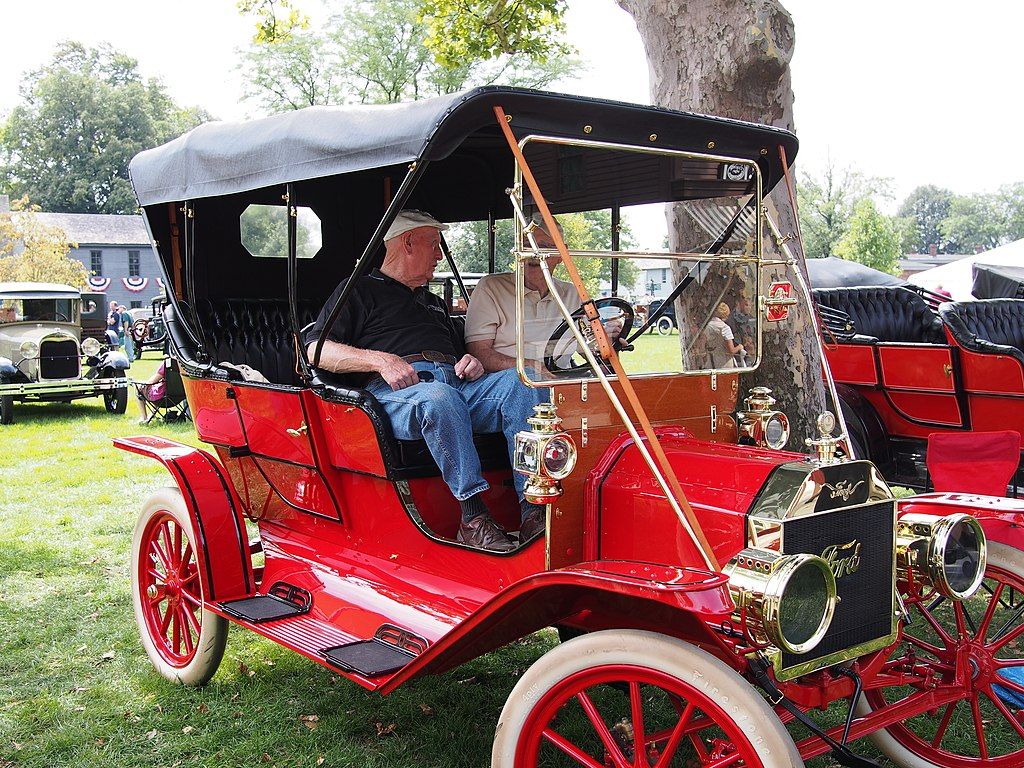 Vintage car festival at Ford Piquette Avenue Plant