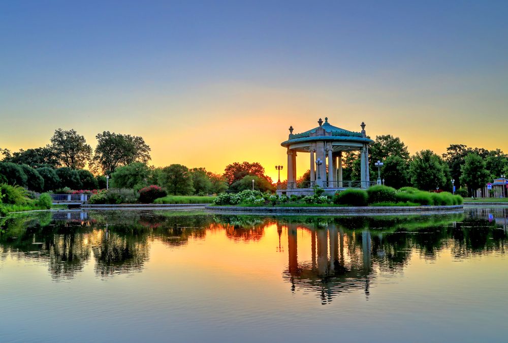 Forest Park in St. Louis, Missouri