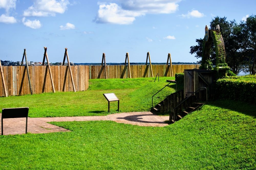 View of Fort Caroline National Memorial