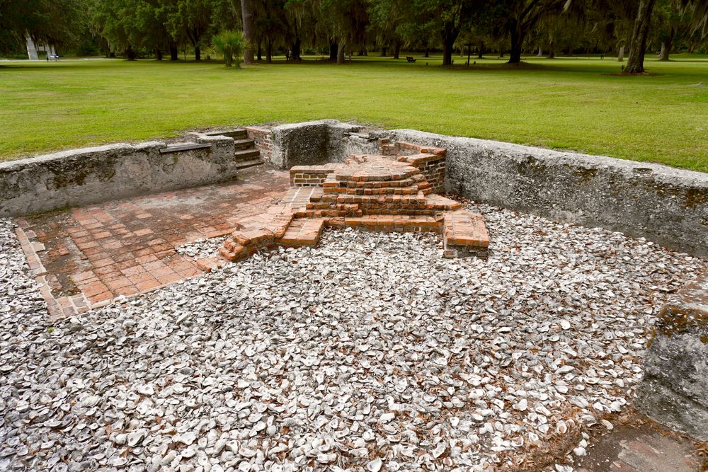 Ruins at Fort Frederica National Monument
