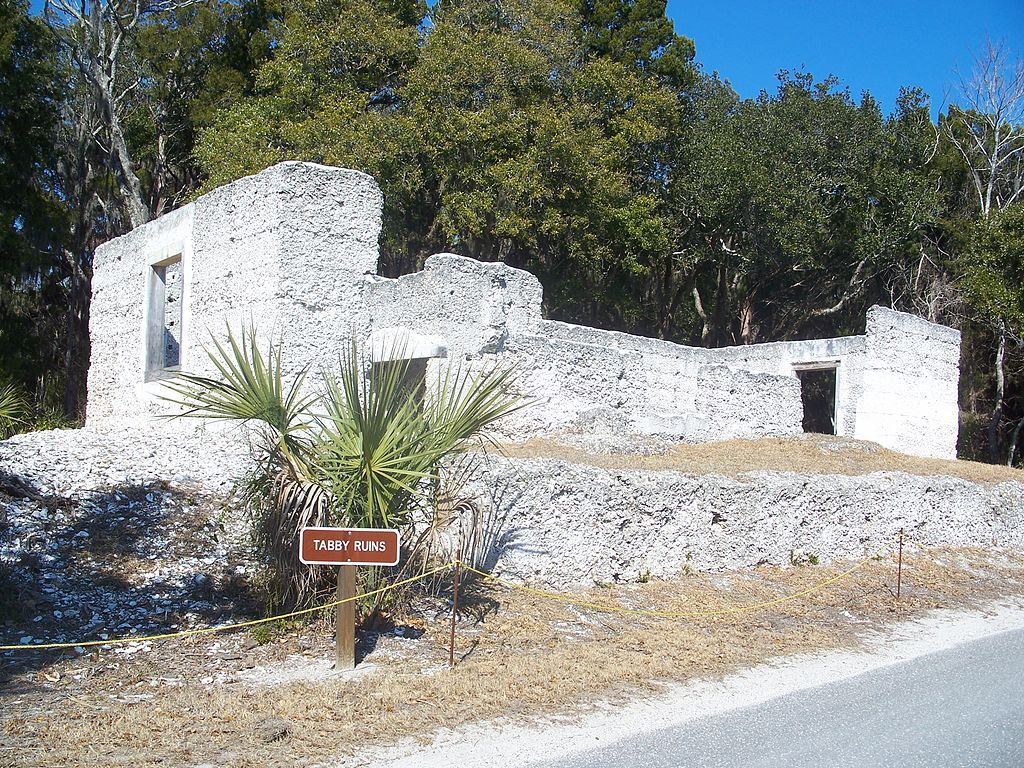 Tabbey ruins at Fort George Island Cultural State Park