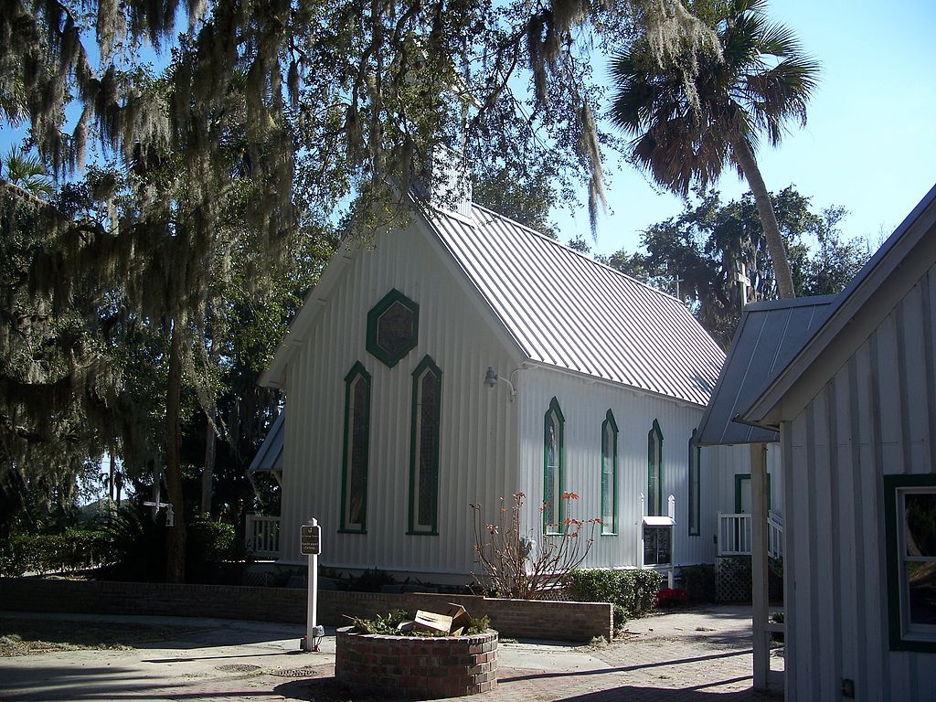 Church at Fort George Island Cultural State Park