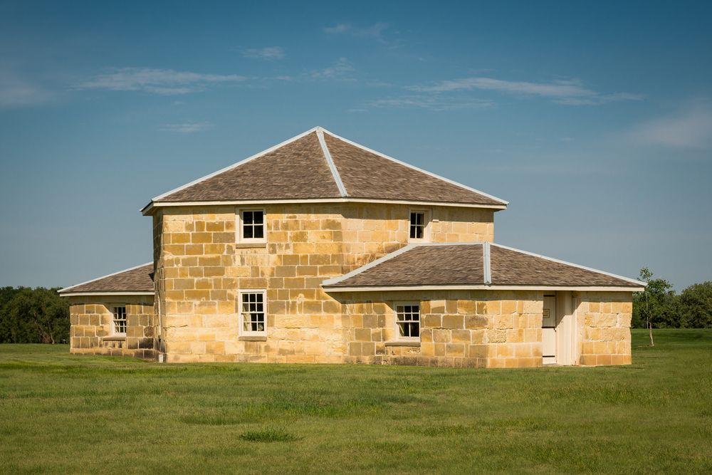 View of Fort Hays State Historic Site