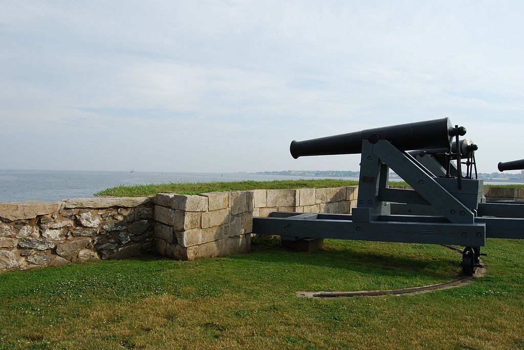 Cannon at Fort Phoenix 