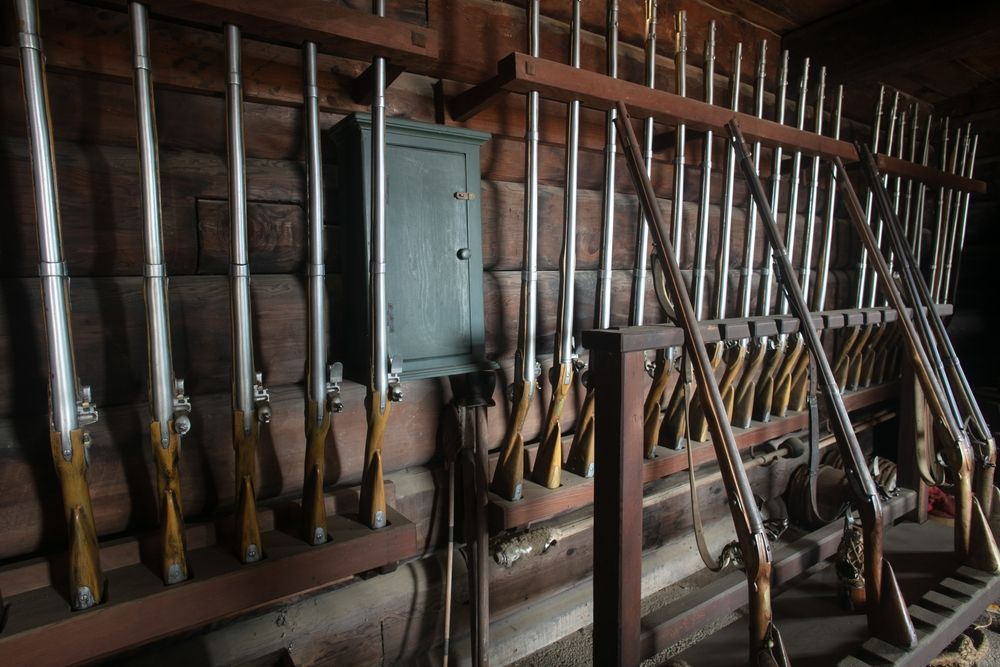 Riffle kept for display at Fort Ross State Historical Park