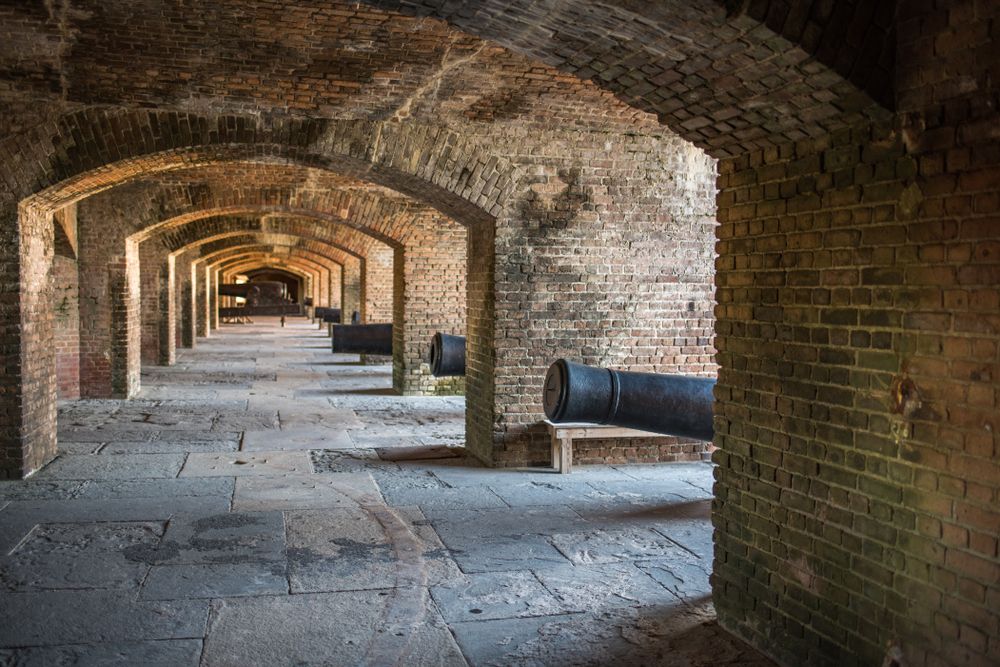 Cannons at Fort Zachary Taylor Park