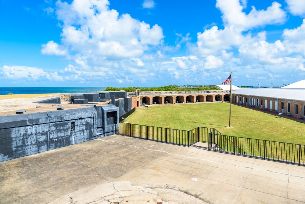 View of Fort Zachary Taylor Park