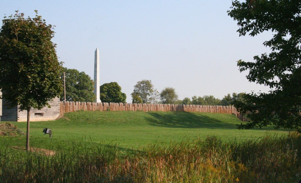 The grounds of Fort Meigs Historic Site