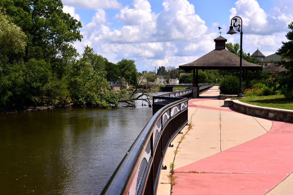 View of Fox River Park