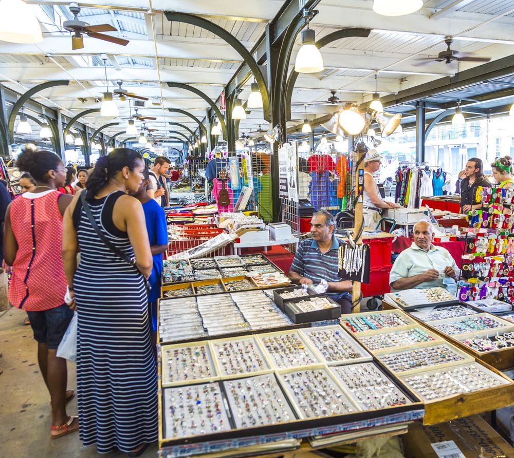 Jewelry vendor at the French Market