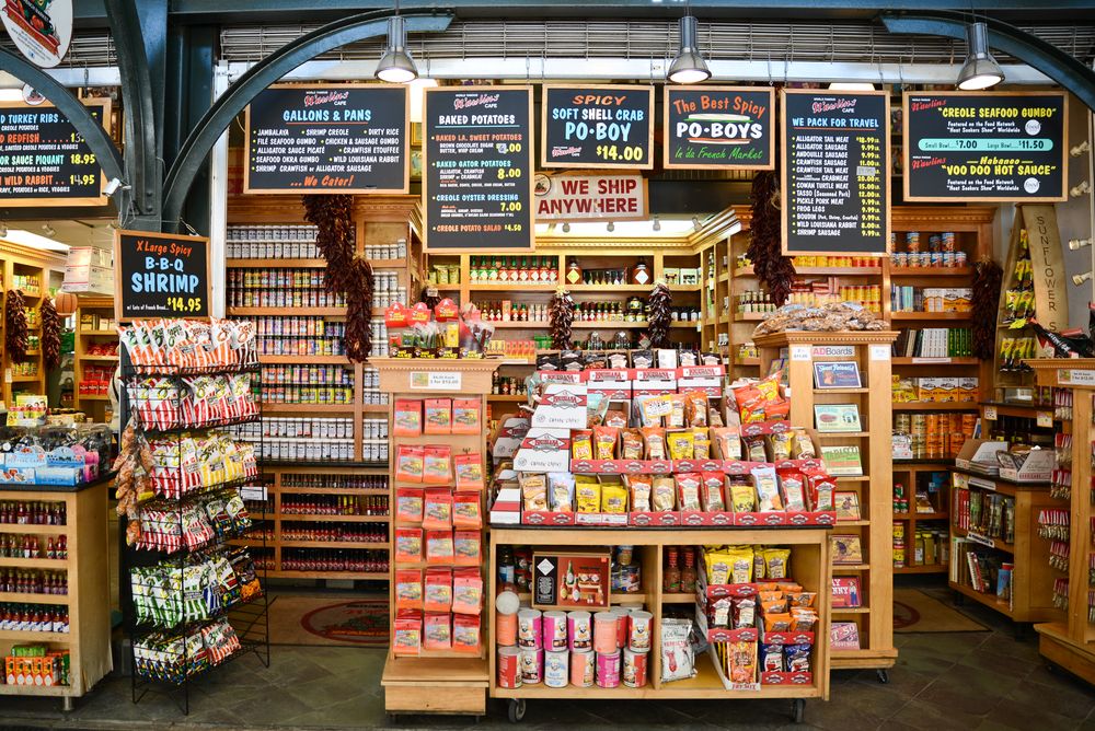 Food at the French Market