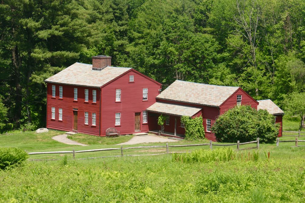 View of Fruitlands Museum