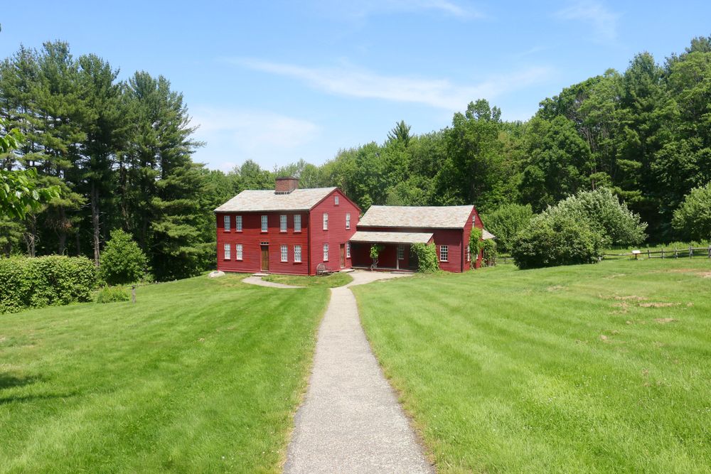 View of Fruitlands Museum