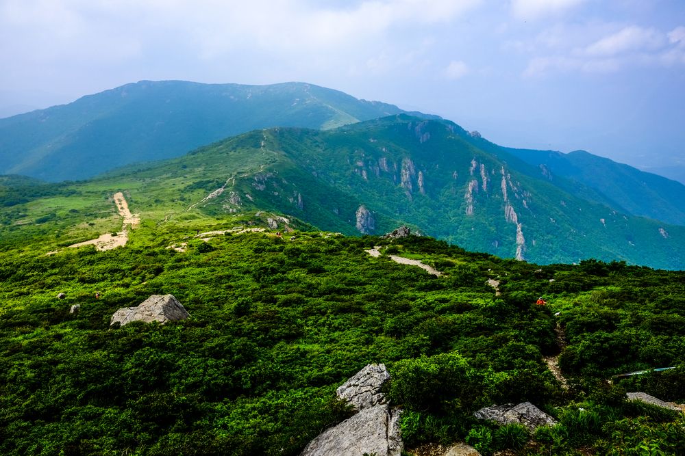 Scenic view of Gajisan