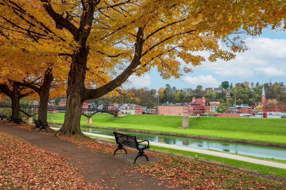Foliage at Galena, Illinois