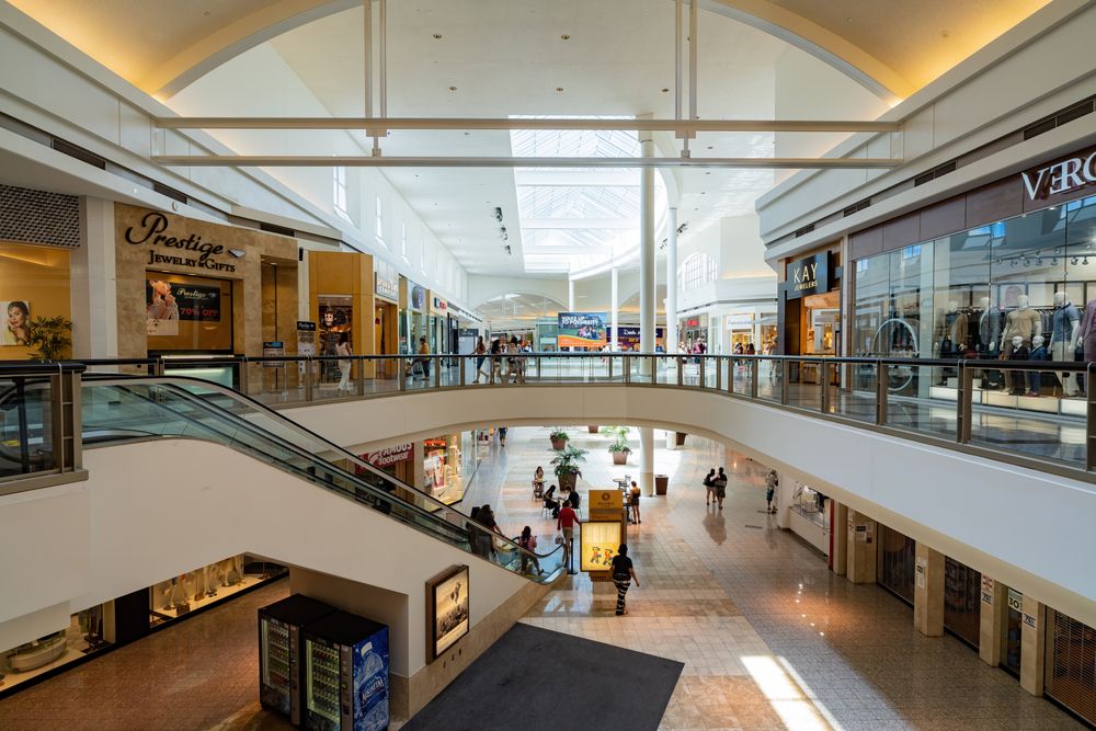 Interior view of Galleria at Sunset