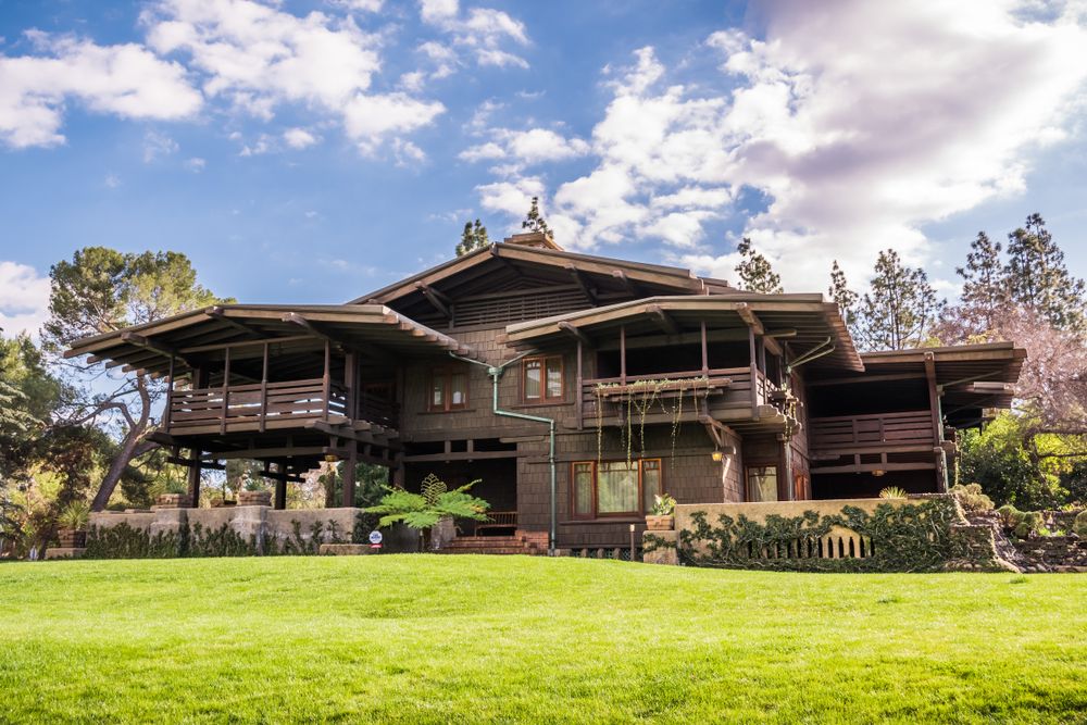 Beautiful architecture of Gamble House