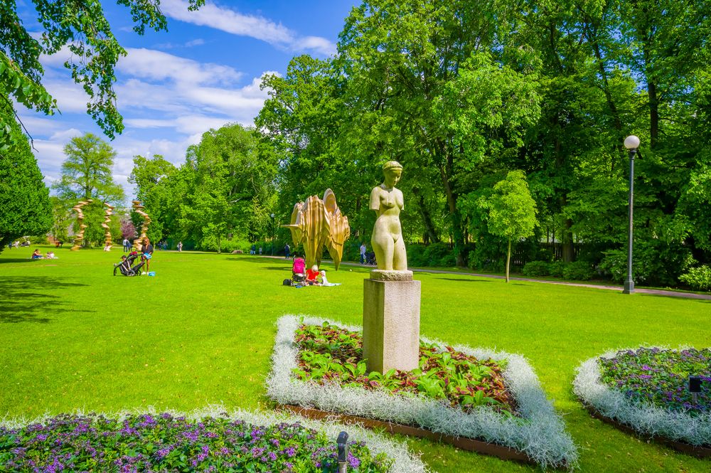 Statue at Garden Society of Gothenburg