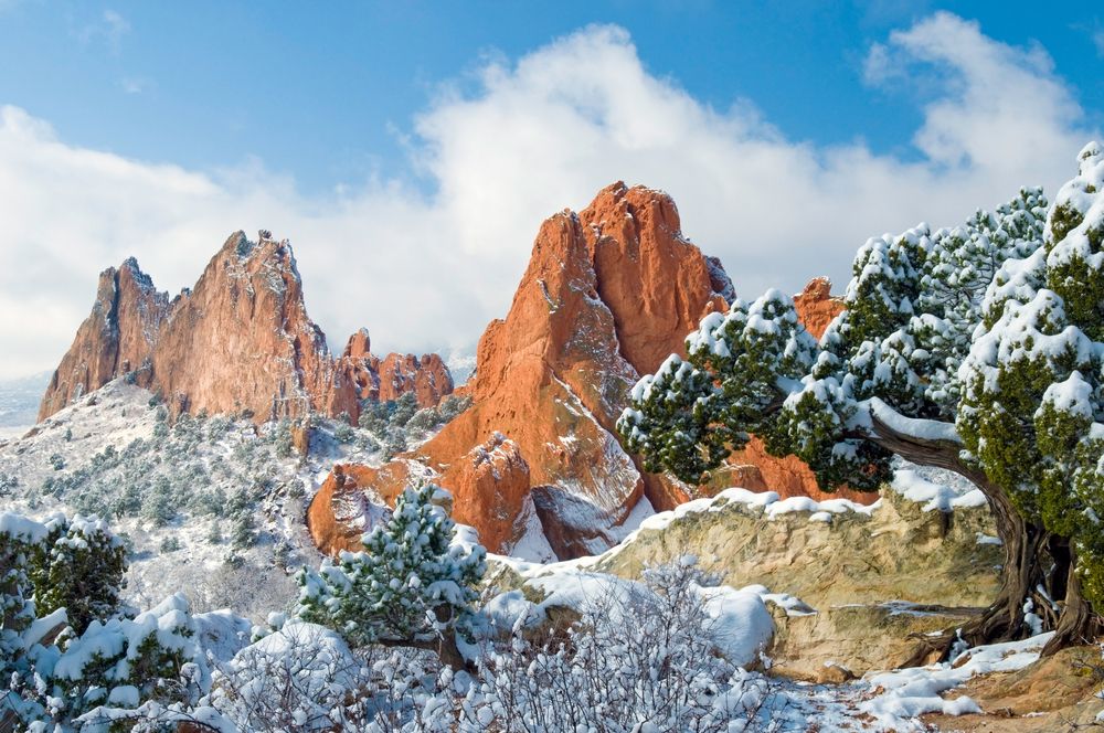 Winter at Garden of the Gods