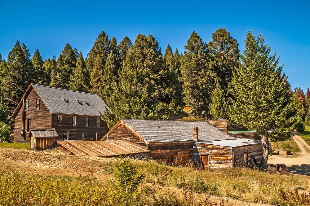 Daytime View of Garnet, Montana
