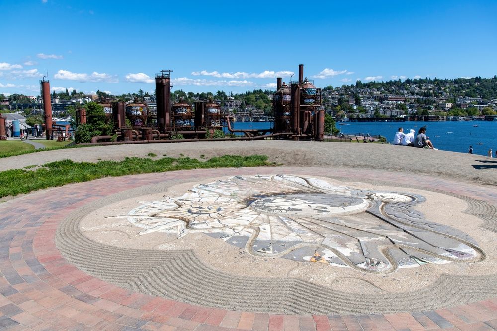 View of Gas Works Park