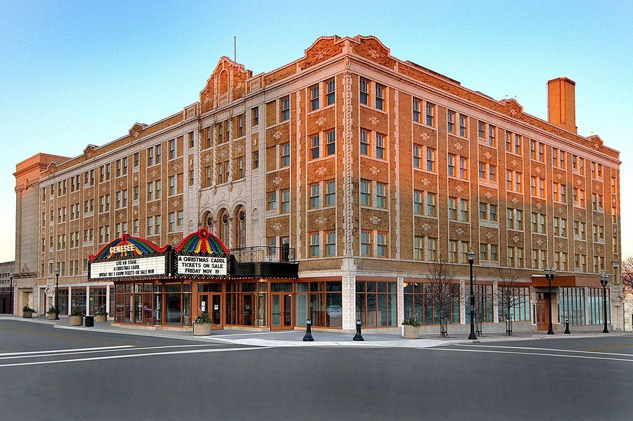 Front View of Genesee Theatre