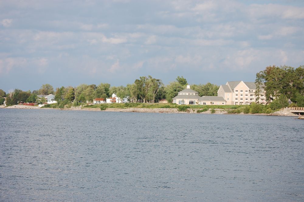 Body of water view of Geneva lodge