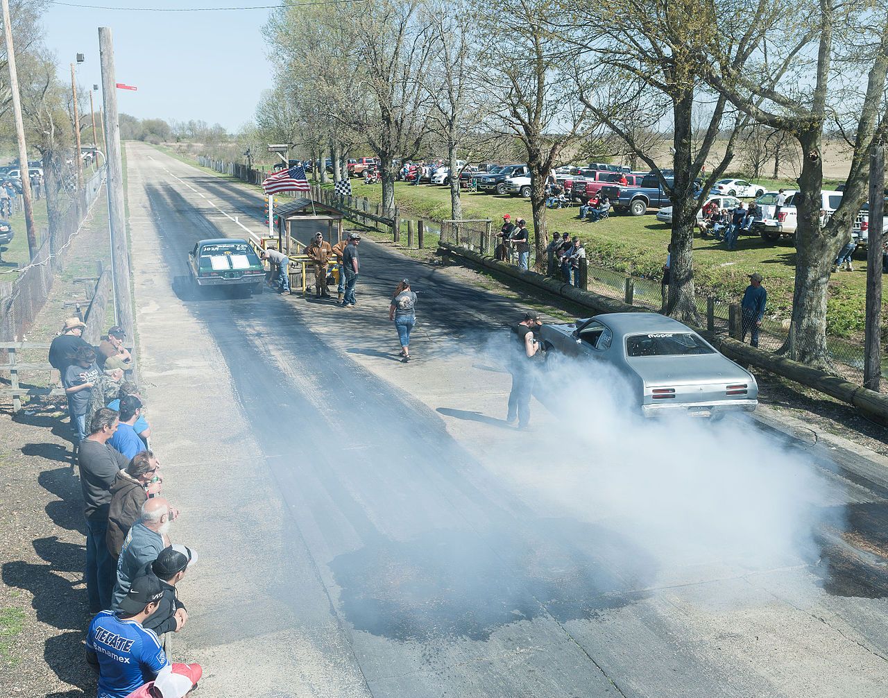 View of the George Ray's Wildcat Dragstrip