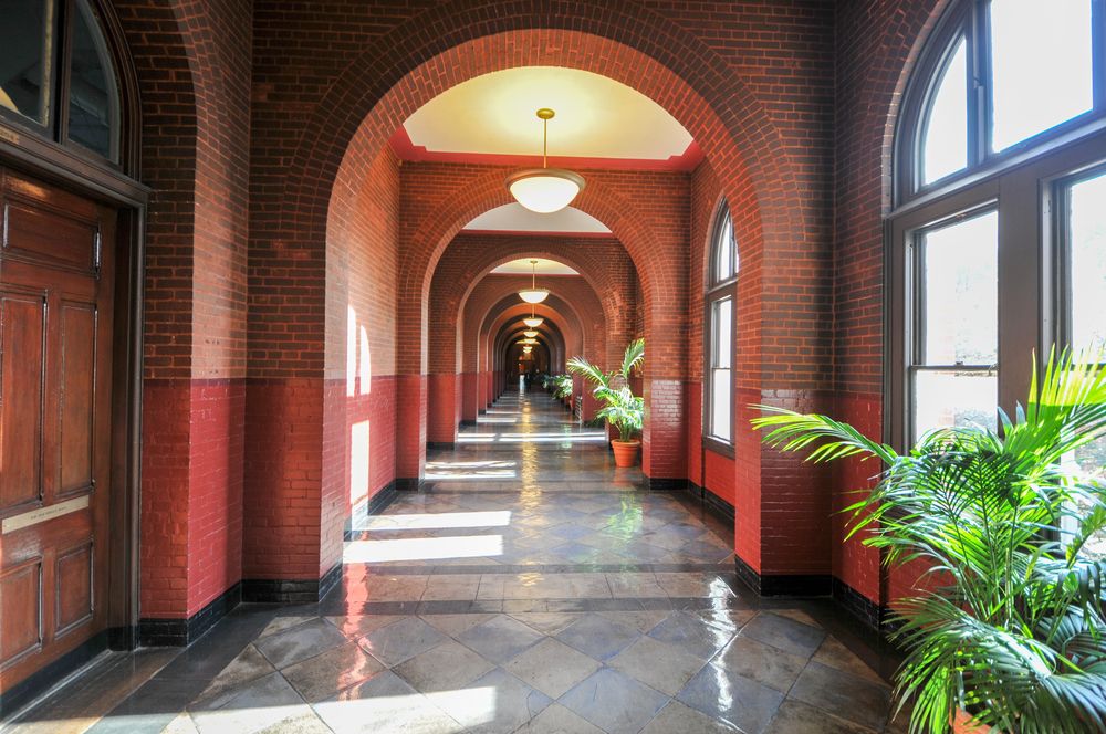 Hallway at Georgetown University