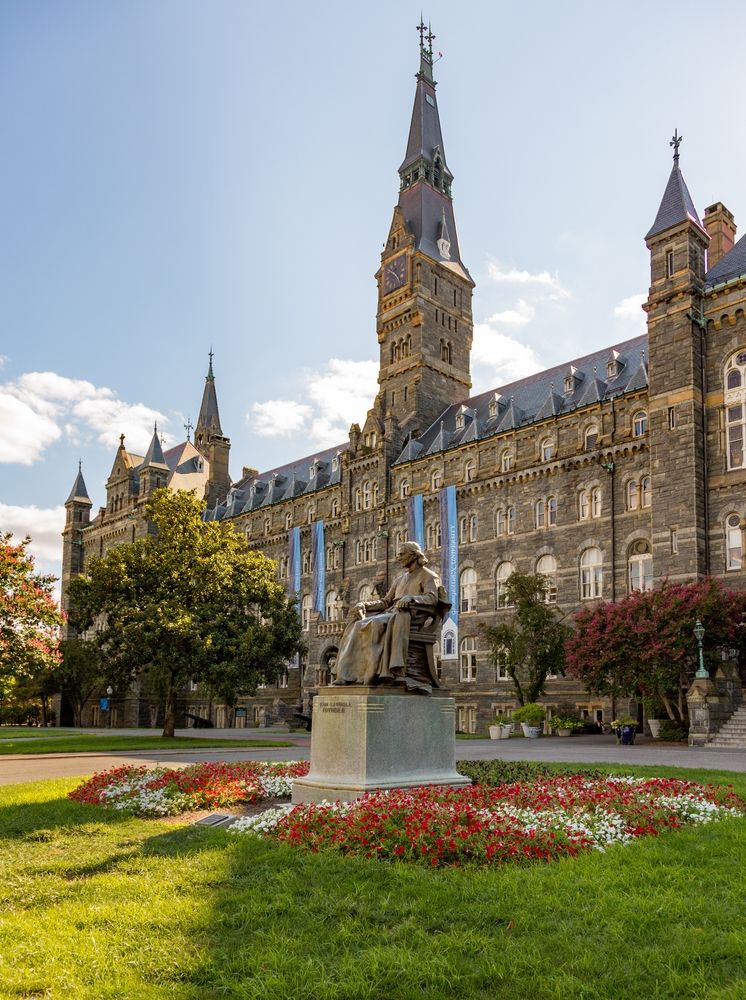 Healy hall at Georgetown University