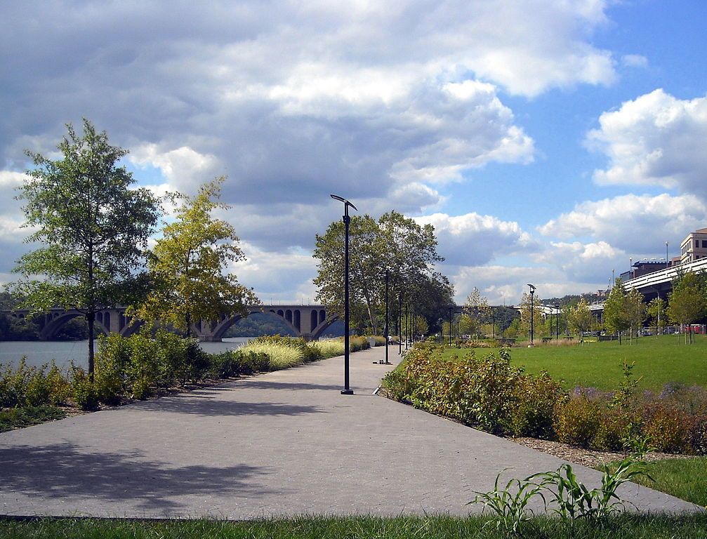 View of Georgetown Waterfront Park