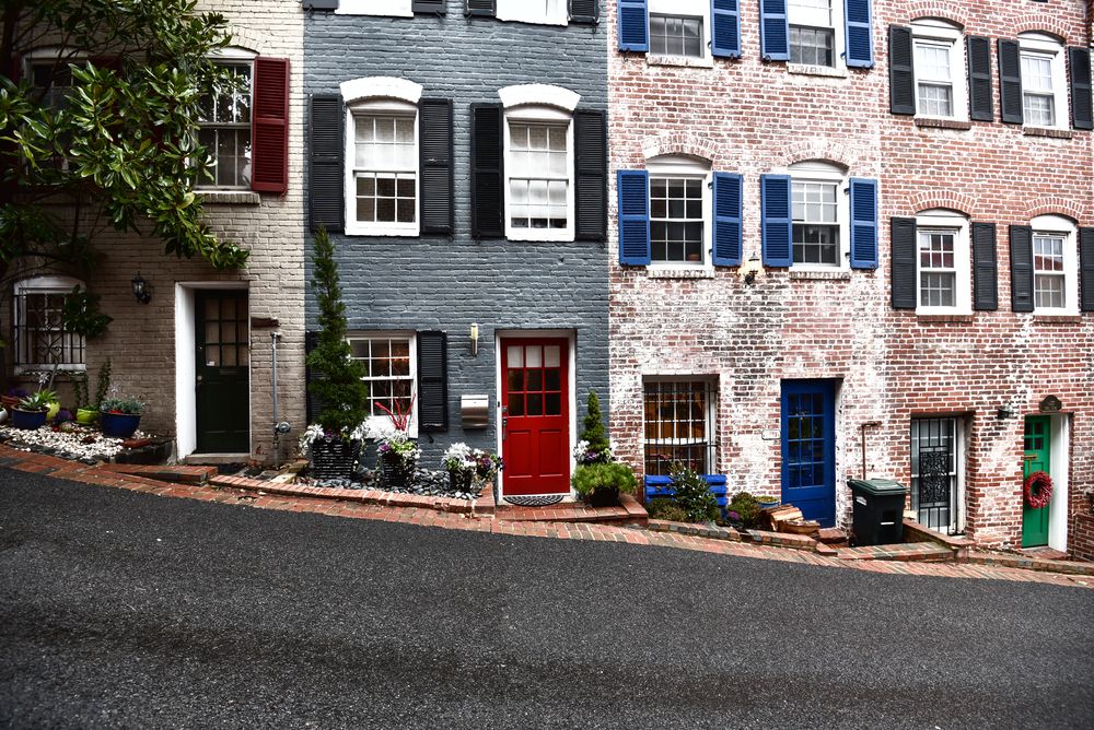 Brick house at Georgetown