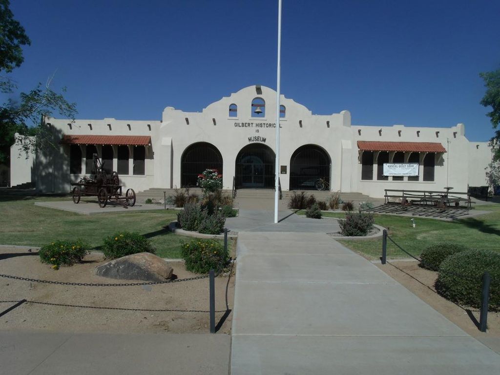 Exterior of Gilbert Historical Museum