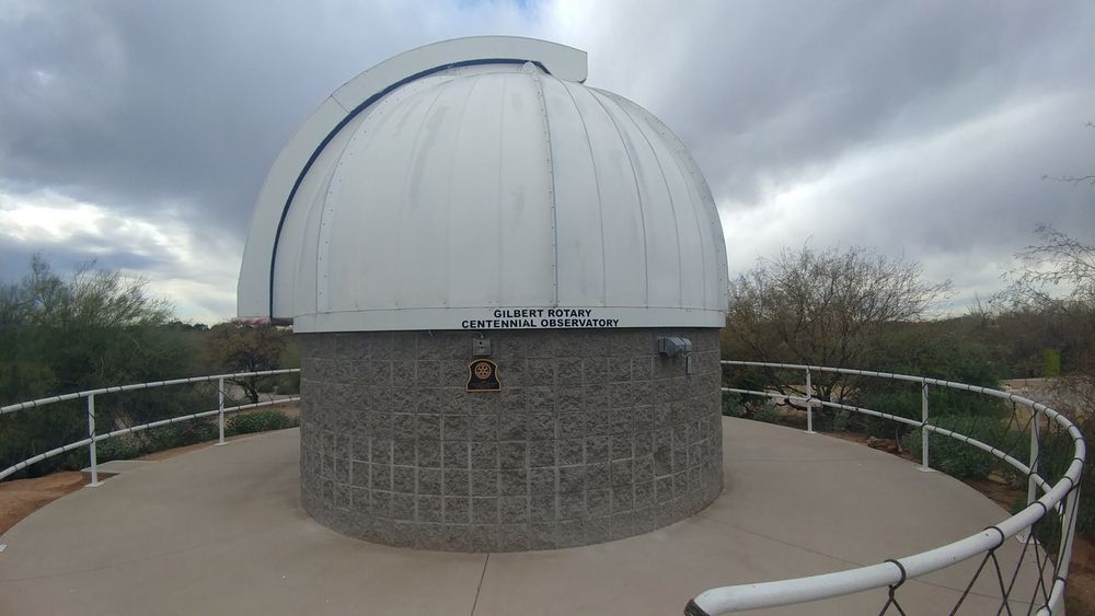Exterior of the Gilbert Riparian Observatory
