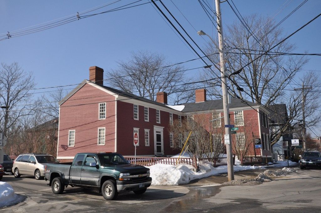 Front View of Gilman Garrison House
