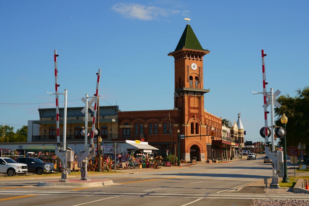 Exterior of the Glockenspiel Clock Tower