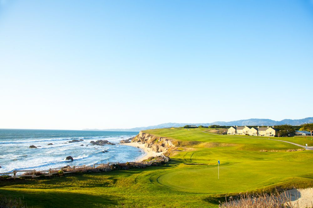 Golf course in Half moon bay