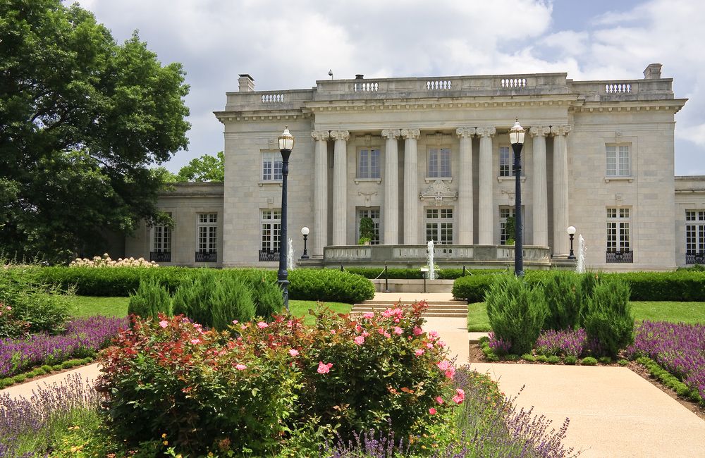 Front view of Governor’s mansion