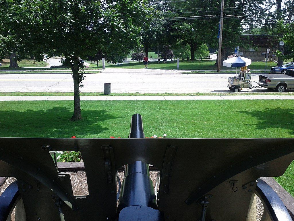 View of Greeley Park in Nashua