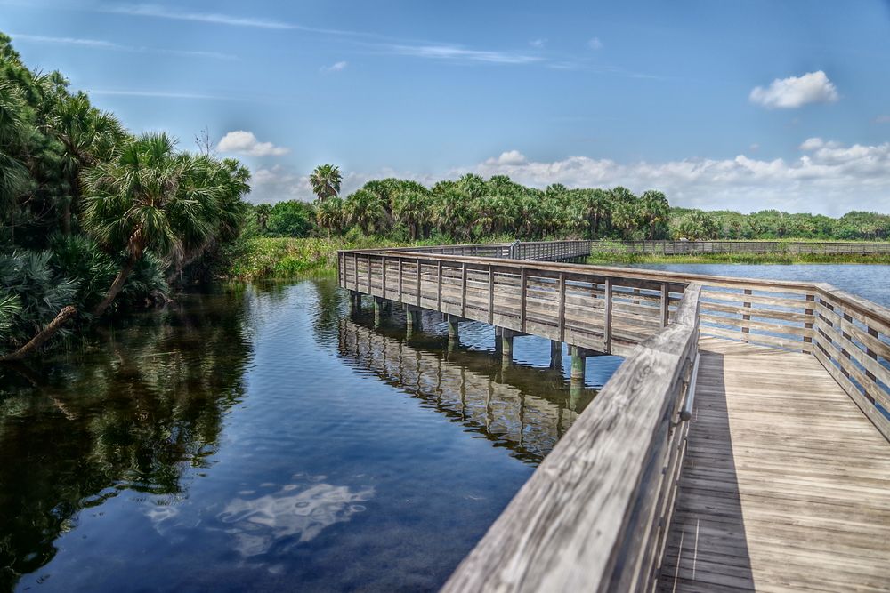 Boardwalk at Green Cay Wetland
