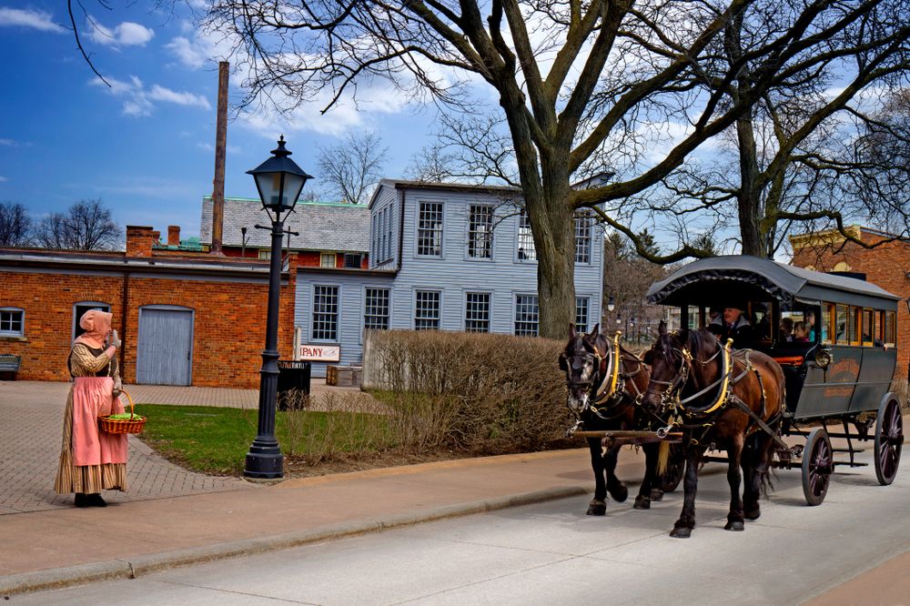 Horse carriage at Greenfield Village